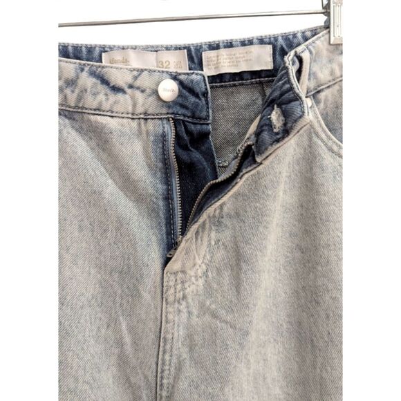 Afends Kendall Hemp Denim Low Rise Relaxed Fit Washed Jean Vintage Blue sz32 NWT - Picture 3 of 7